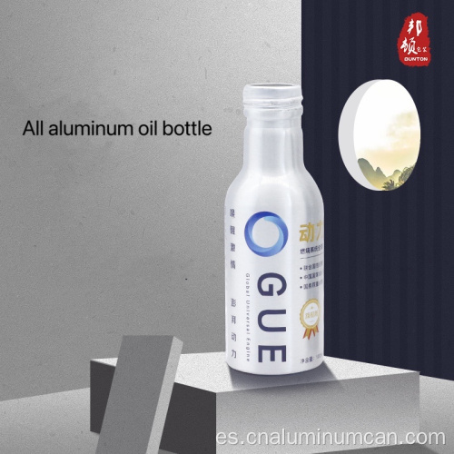 Botella de bebida de aluminio para bebida energética